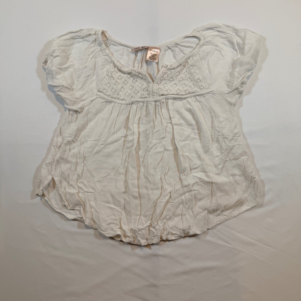 Girls White Blouse